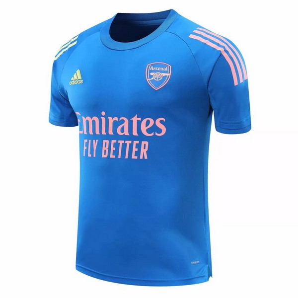 Trainingsshirt Arsenal 2021-22 Blau Licht Fussballtrikots Günstig